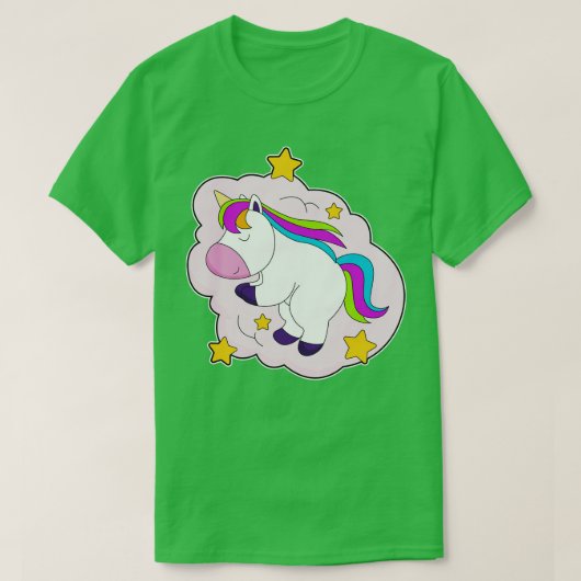 ユニコーンクラウド2 Tシャツ (デザイン正面)