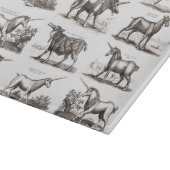 ユニコーンクラシックアンティーク神話の魔法の生き物 カッティングボード (角)