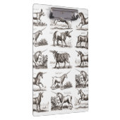 ユニコーンクラシックアンティーク神話の魔法の生き物 クリップボード (右)