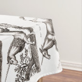 ユニコーンクラシックアンティーク神話の魔法の生き物 テーブルクロス (インサイチュ)