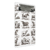 ユニコーンクラシックアンティーク神話の魔法の生き物 ミニクリップボード (アングル)