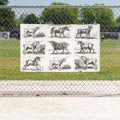 ユニコーンクラシックアンティーク神話の魔法の生き物 横断幕 (インサイチュ)