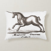 ユニコーンクラシックランニング魔法ウッドランドクリーチャー アクセントクッション (正面)