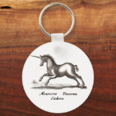 ユニコーンクラシックランニング魔法ウッドランドクリーチャー キーホルダー (正面)