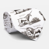 ユニコーンクラシックランニング魔法ウッドランドクリーチャー ネクタイ (ロール)