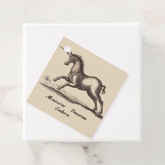 ユニコーンクラシックランニング魔法ウッドランドクリーチャー フェイバータグ (インサイチュ)