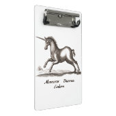 ユニコーンクラシックランニング魔法ウッドランドクリーチャー ミニクリップボード (アングル)