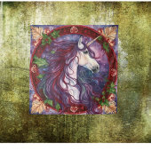 ユニコーンクリスマスタペストリー タペストリー