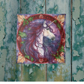 ユニコーンクリスマスタペストリー タペストリー