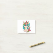 ユニコーンクリスマス ポストイット (デスク上)