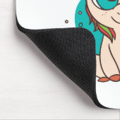 ユニコーンクリスマス マウスパッド (コーナー)