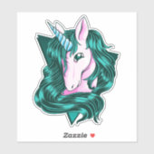 ユニコーンクリップアート シール (シート)