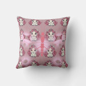 ユニコーングリッターパターン クッション (裏面)