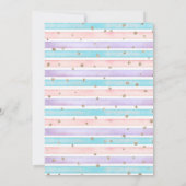 ユニコーングリッター魔法少女誕生会 招待状 (裏面)