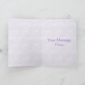 ユニコーングリーティングカード カード (内部)