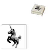 ユニコーンゴム印(Gritty) ラバースタンプ (押印)