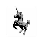 ユニコーンゴム印(Gritty) ラバースタンプ (インプリント)