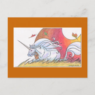 ユニコーンサイクル – Autumn ©1999 ポストカード