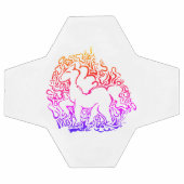 ユニコーンサッカーボール サッカーボール (フラット)