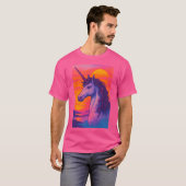 ユニコーンサンセットビベス Tシャツ (正面フル)