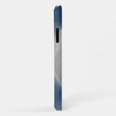 ユニコーンシルエットフルムーンオン海パーソナライズ Case-Mate iPhoneケース (裏面/右)