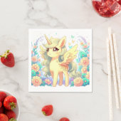 ユニコーンシンプル赤ちゃんシャワー スタンダードカクテルナプキン (インサイチュ)