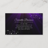 ユニコーンジェムズダイヤモンドジュエリー紫 名刺 (裏面)