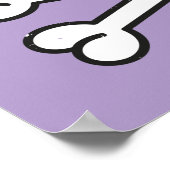 ユニコーンスカルとクロスボーン ポスター (角)