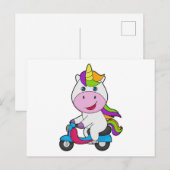 ユニコーンスクーター ポストカード (正面/裏面)