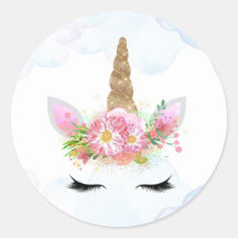 ユニコーンステッカー