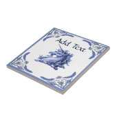 ユニコーンタイル、オランダルック、パーソナライズ タイル (側面)