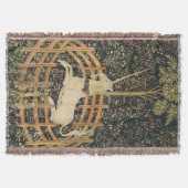 ユニコーンタペストリクラシックーズタペストリー スローブランケット (正面)