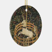 ユニコーンタペストリクラシックーズタペストリー セラミックオーナメント (右)