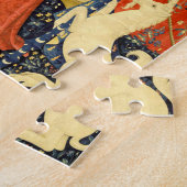 ユニコーンタペストリーレディーレジェンド中世 ジグソーパズル (側面)