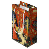 ユニコーンタペストリーレディーレジェンド中世 スモールペーパーバッグ (正面アングル)