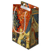 ユニコーンタペストリーレディーレジェンド中世 スモールペーパーバッグ (裏面アングル)