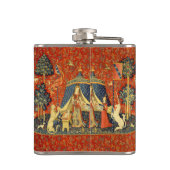 ユニコーンタペストリーレディーレジェンド中世 フラスク (裏面)