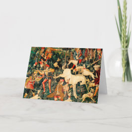 ユニコーンタペストリー中世クラシック狩り シーズンカード