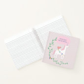 ユニコーンダイアリー ノートブック (内部)