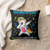 ユニコーンダウン症候群認識度特色染色体e クッション (ブランケット)