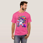ユニコーンダビングボーリング分隊誕生日 Tシャツ (正面フル)
