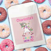 ユニコーンダビングローラスケートで滑る誕生日 フェイバーバッグ