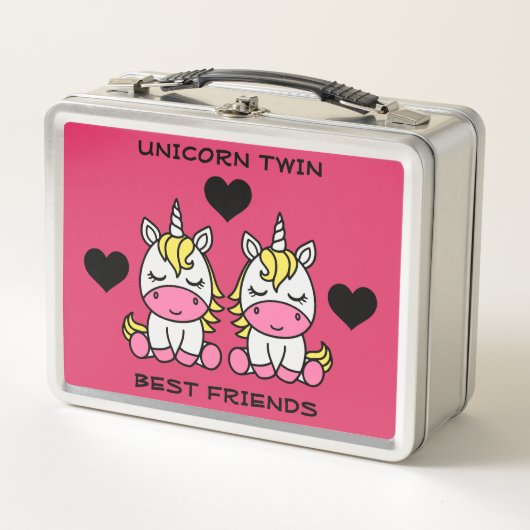 ユニコーンツイン メタルランチボックス (正面)