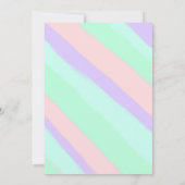 ユニコーンツーマジカル誕生日 招待状 (裏面)