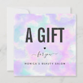 ユニコーンティーダイ エレガント モダン ビューティー サロン ロゴ (正面)