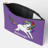 ユニコーンデザインアクセサリーバッグ アクセサリーポーチ (見開き)