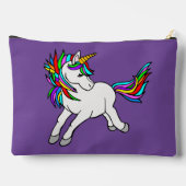 ユニコーンデザインアクセサリーバッグ アクセサリーポーチ (裏面)