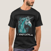 ユニコーンデザイン – Tシャツにあなたの個性を Tシャツ (正面)