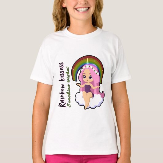 ユニコーンデザイン Tシャツ (正面)