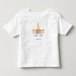ユニコーントドラーラッフルティー トドラーTシャツ